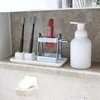 Frosted Rolling Toothpaste Squeezer Tightener Squeezing Tool Tube Wringer Aluminum Silver Tooth Paste Dispenser Lazy 2
