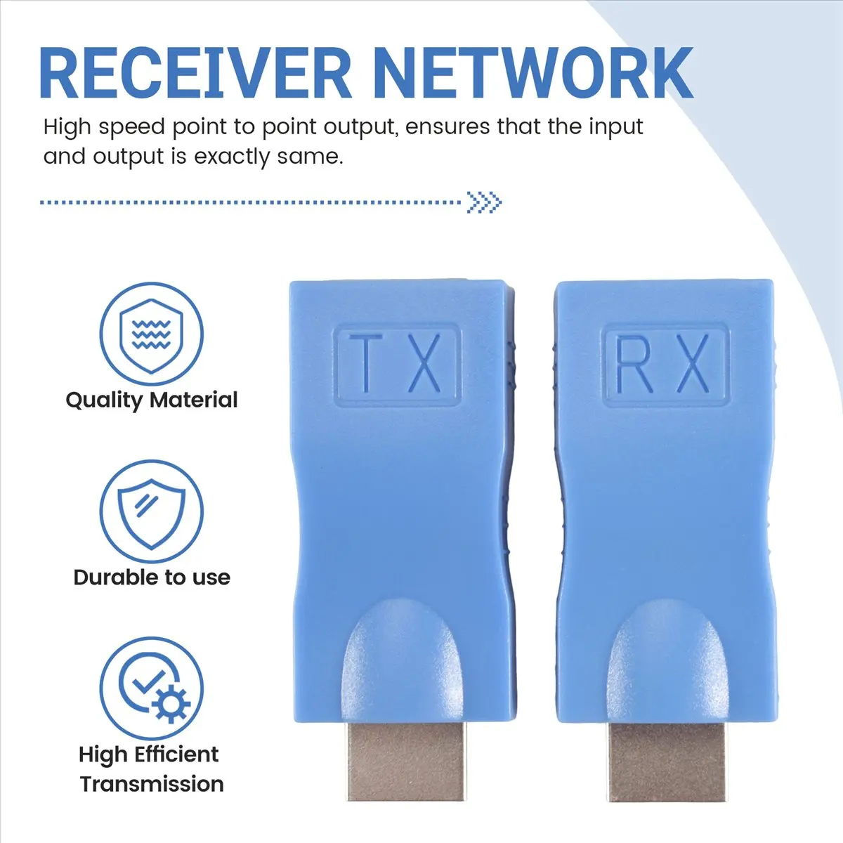 T80C HDMI to RJ45 네트워크 HDMI 리피터 2개 HDMI 연장기 송신기 및 수신기 네트워크