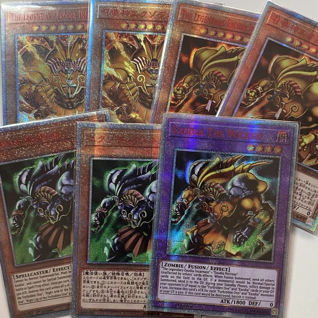 Yugioh Exodia Cards Yugi's Exodia Deck - 40 Card YuGiOh Deck Featuring The  Forbidden One, Necross + Bonus Cards, English Exodia The Forbidden One 40  Card Deck YuGiOh TCG Near Mint