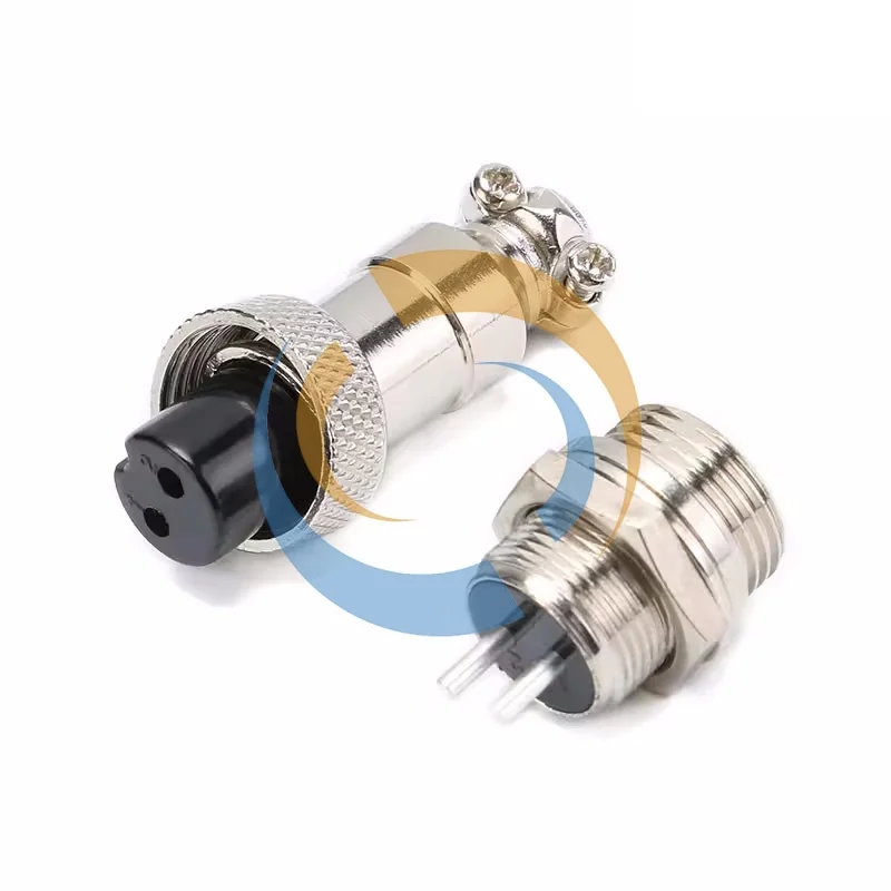 Aviation Plug Socket Connector 12mm GX12-2/3/4/5/6P Aviation Plug & Socket GX12-2P GX12-3P GX12-4P GX12-5P GX12-6P Core Male Female Connector