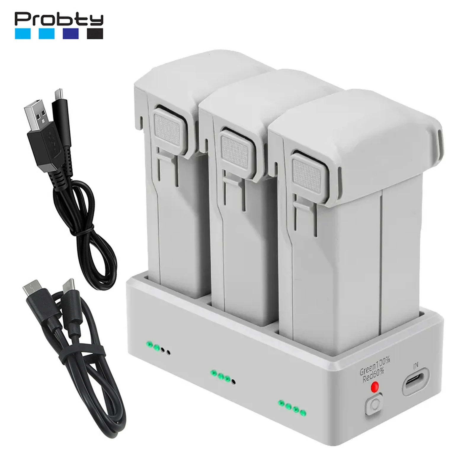 Per Mini 3 Pro Mini 4 Pro Batteria Plus 3950Mah + Hub Di Ricarica A 3 Vie Ricarica Batteria Butler Per Dji Mini 3/Mini 3 Pro Accessori