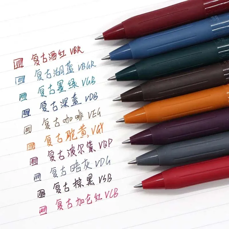 ZEBRA Gel Pen JJ15 SARASA Retro Series 0.5mm Writing Smooth Press Color Ballpoint Pen School Office Accessories Stationery 2