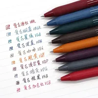 ZEBRA Gel Pen JJ15 SARASA Retro Series 0.5mm Writing Smooth Press Color Ballpoint Pen School Office Accessories Stationery 2