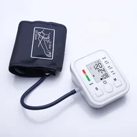 Automatic Digital Arm Blood Pressure Monitor Sphygmomanometer Tonometer Tensiometer Heart Rate Pulse Meter BP Monitor Healthy 2