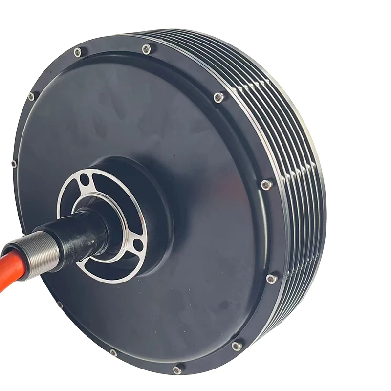 

Mid Drive 14KW Motor Electric Bike Motor Conversion Kit with Chain Wheel and Cover Waterproof Cables
