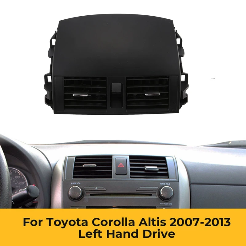 Car Dashboard Air Conditioning Outlet Panel Grille Cover 55670-02160 55663-02060 For Toyota Corolla Altis 2007-2013