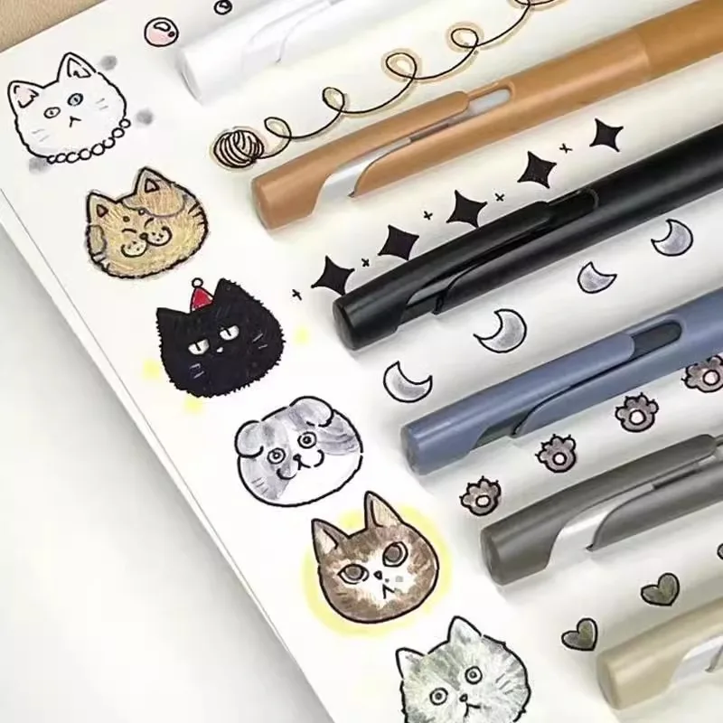 1/6pcs Zebra JJZ66 bLen Neutral Pen,limited edition for cats cute Quick Drying signing pen for homework exam kawaii stationery 3
