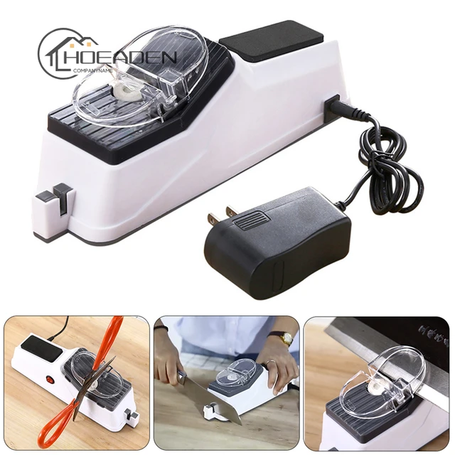 Professional Knife Sharpener Usb Electric Knife Sharpener Adjustable For Kitchen  Knives Tool Knife Scissor Sharpening - Sharpeners - AliExpress