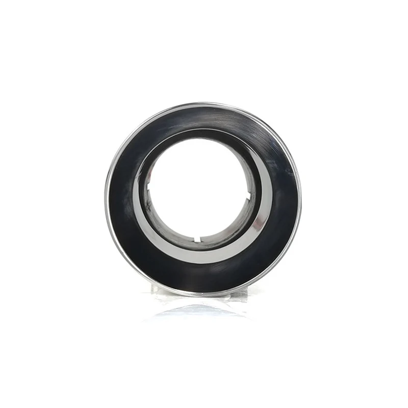 1PCS Double wall flat thickness 1.2mm Stainless Steel Vehicle Refitting Universal Exhaust Tip Muffler Tail Throat Modification