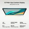 DOOGEE T36 Android 15 Tablet 12'' FHD+ 90Hz IPS Display 8GB 256GB Unisoc T620 Octa Core 8800mAh Large Battery Widevine L1 4