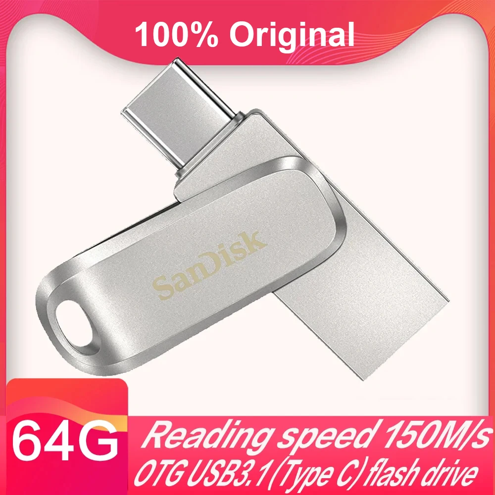 SanDisk – clé USB 3.1 de type-c, support à mémoire de 128GB, 256GB, 3.0 GB,  32GB, 64GB, Micro USB 512 OTG, 1TB, lecteur Flash - AliExpress