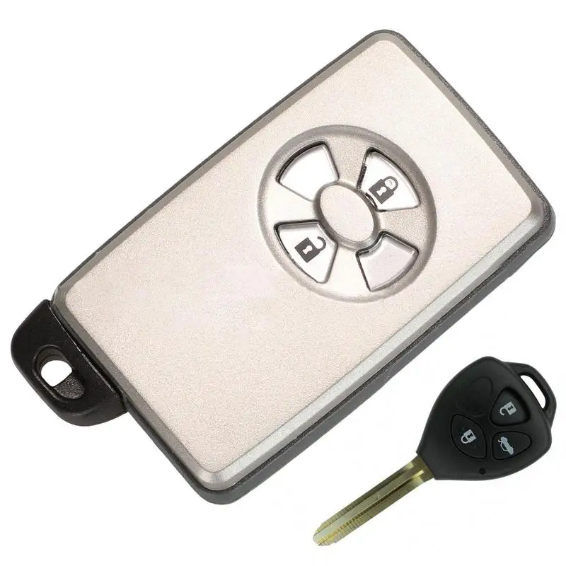 

Remote Car Key Shell Case Key Durable And ForToyotaCorollaCamry Shell Cover 2 Or 3 Button Automative Car Shell Case Key Cover