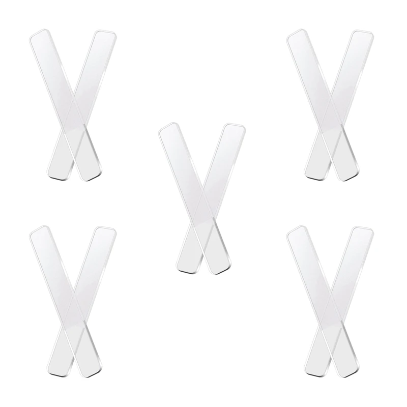 

5X Glass Nail Shiner - Nano Glass Nail Files Crystal Nail Buffer Shine Polisher For Natural Fingernails Toenails