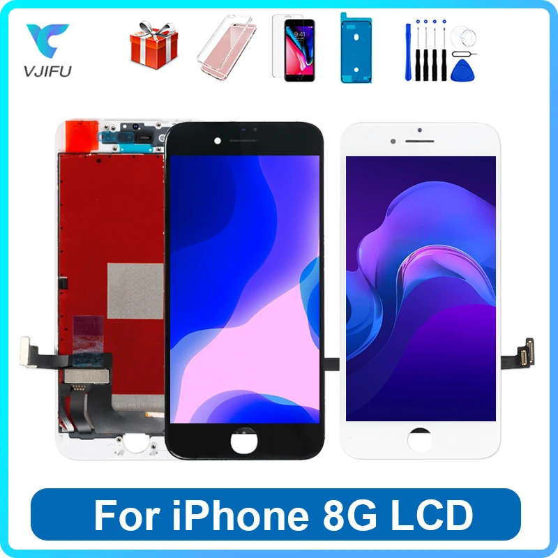 

Сменный сенсорный экран AAA для iPhone 8G, ЖК-дисплей A1863 A1905 AA6, дигитайзер сенсорного экрана в сборе, ремонт телефона Pantalla с подарком