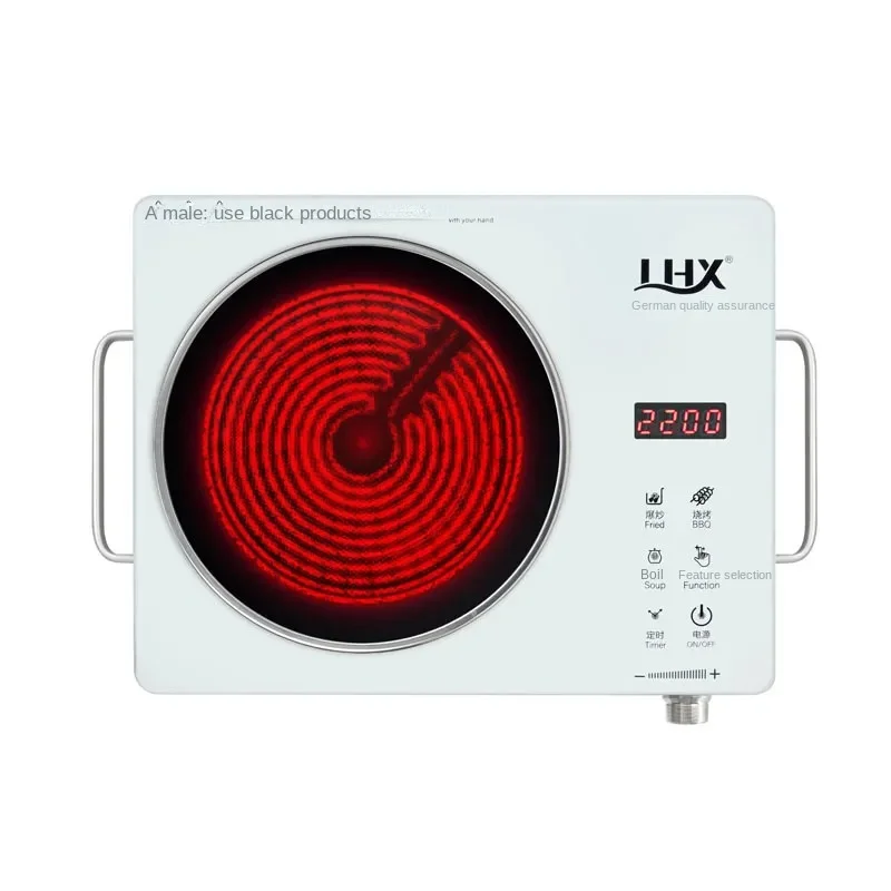 Flat-plate pot-free light wave electromagnetic oven for cooking tea around household electric ceramic stove 버너  itop 6