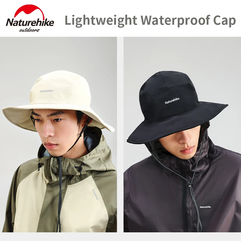 

Naturehike Waterproof Bucket Hat for Summer Fisherman Men Women Sunshade Big Brim Cap Outdoor Camping Hiking Sunscreen Sun Hat