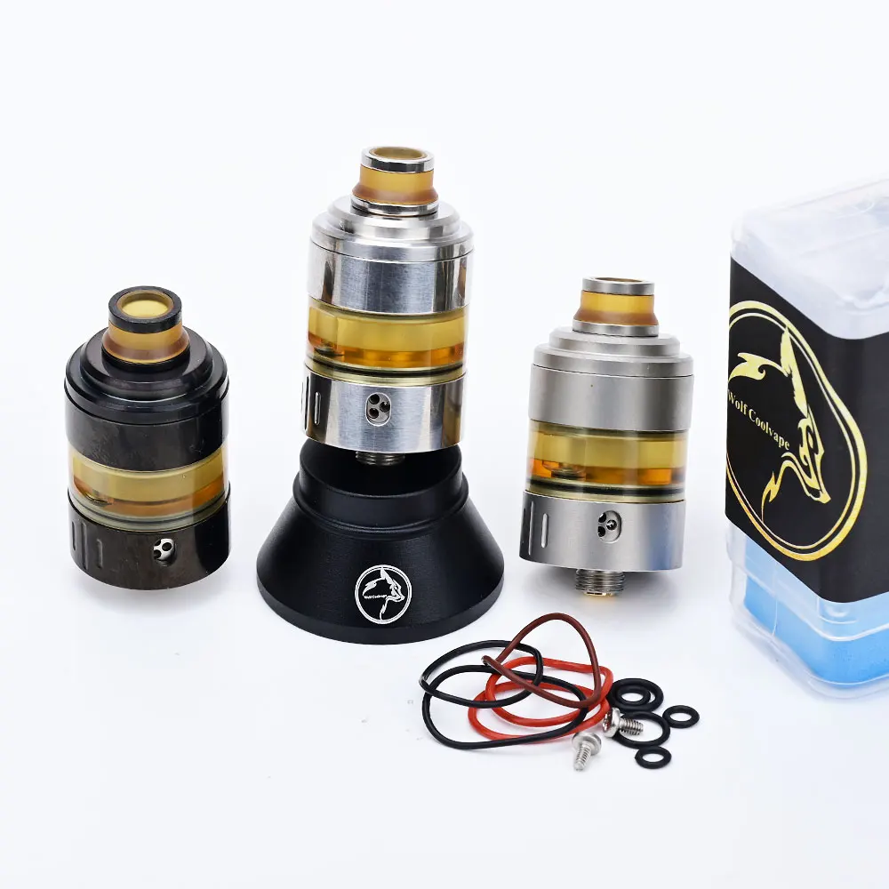 

Обслуживаемый атомайзер Wolfcoolvape Hussar Project X, 22 мм, RTA 2 мл, 316SS