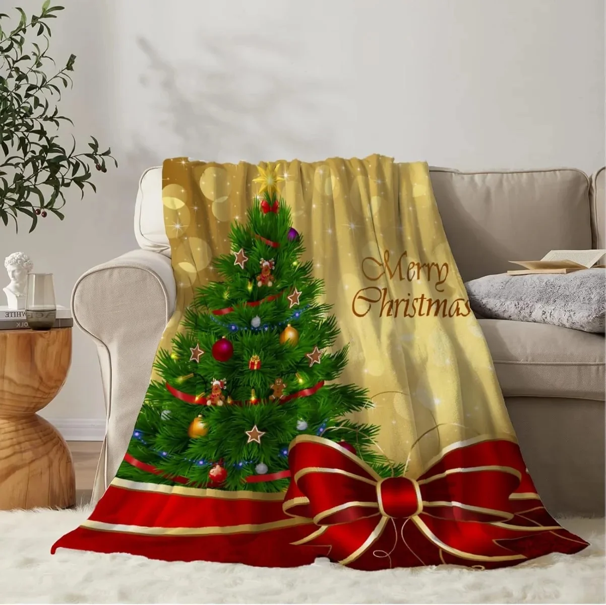 Christmas Snowman blanket Throw Sofa blanket Bedspread bed fluffy soft blankets  Plaid Modern simple Merry Christmas winter