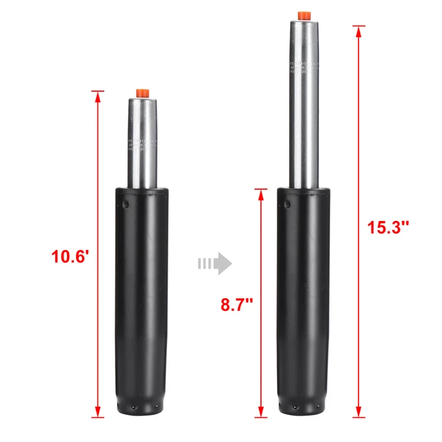 Reemplazo del cilindro de silla de oficina con herramienta de extracción,  hidráulico resistente, pistón de elevación de gas neumático para sillas de