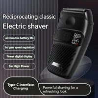 MOTAWISH Electric Shaver Reciprocating Three-speed Adjustable Shaver Type-c Rechargeable Shaver 1