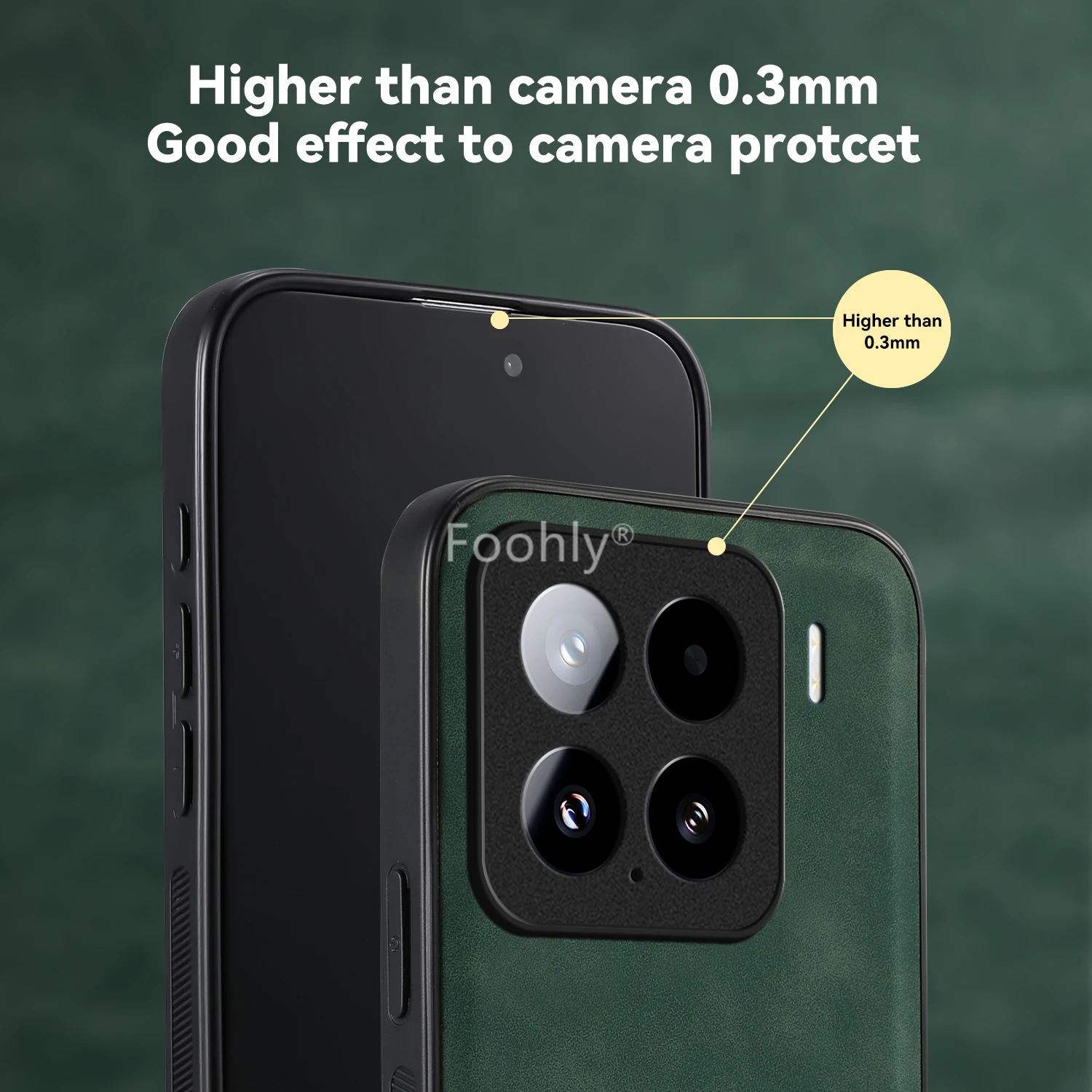 Magnetic Nubuck Leather Shockproof Phone Case - Premium Protective Cover
