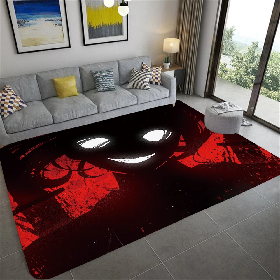 Naruto Rassengan Anime Area Rug Bedroom Rug Home US Decor  Bedroom area  rug, Rugs in living room, Living room area rugs