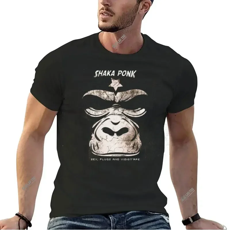 2023 New Shaka Ponk Fashion Woman Blouse Harajuku T-shirts Women's -shir T Shirt for Men Y2k Clothing Manga Graphic T-shirt Tops 3