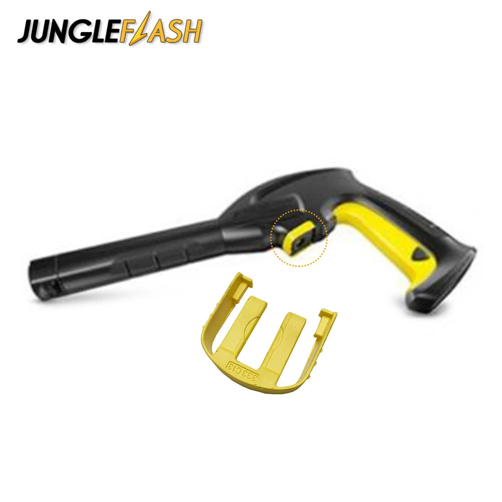 

JUNGLEFLASH 3PCS C Yellow Clips Connector Replacement For Karcher Pressure Power Car Washer Trigger Household Cleaning Tools