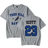 One Tree Hill T-shirt TREE HILL RAVENS Shirt Nathan Scott 23 North Carolina Tees Tric Shirts Tv Show OTH Merch 2 Side Print Tops 5