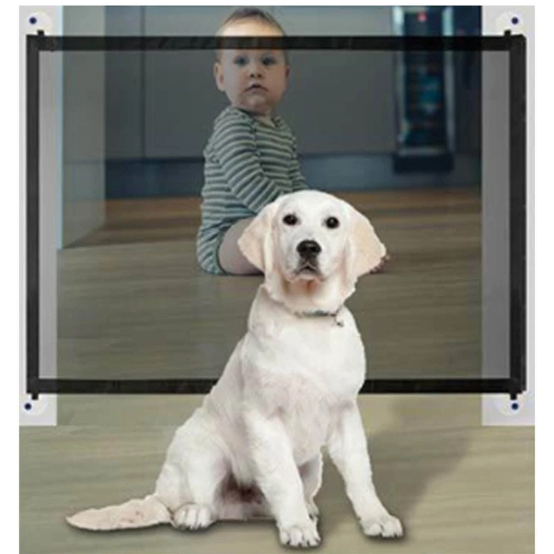 

Folding Baby Barrier Safety Fence Pet Isolation Net Portable Baby Gate Safe Enclosure Guard Children Kids Safe Dropshipping