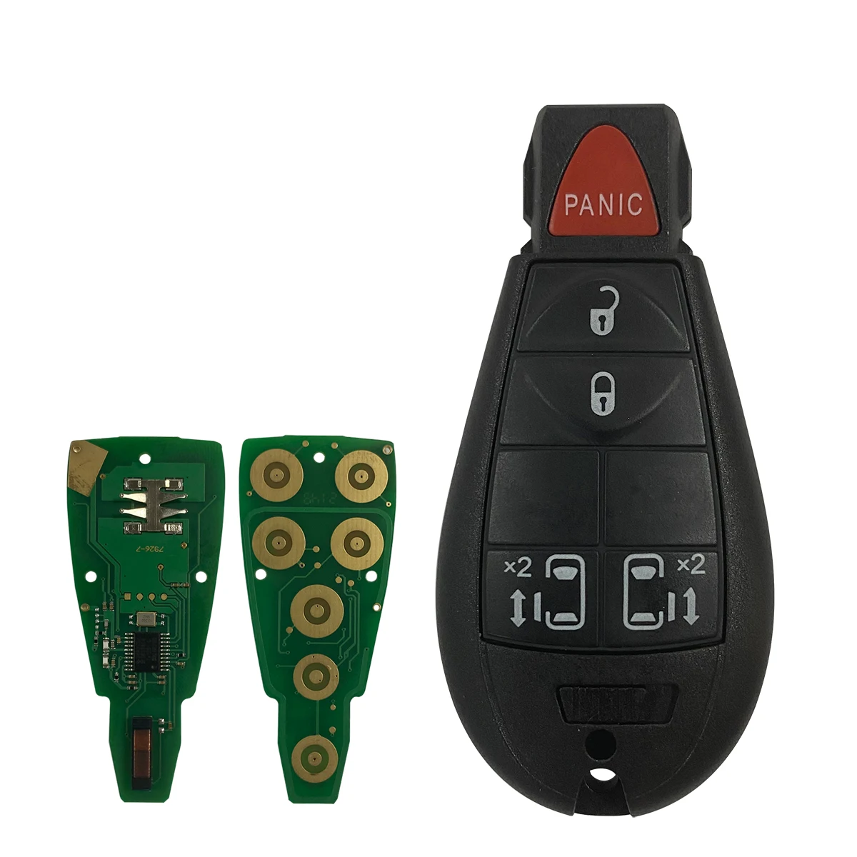 Chiave/Telecomando Per Chrysler Paese Città Jeep Cherokee Dodge 300 Caricatore Magnum 433mhz Pcf7941 Iyz-c01c - Chrysler - Sf1b57f44ffff4fa0acba46f069f312b39