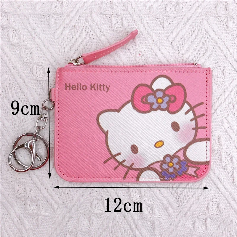 Hello Kitty Kawaii Coin Purses Sanrio Card Holders Melody Kids Purses and Handbags Little Twin Stars Mini Purse coin purse coin wallet photocard holder