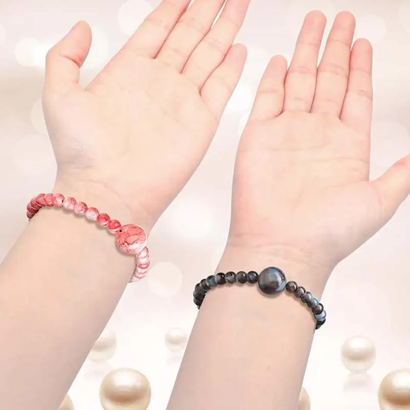 6 Pcs Motion Sickness Bands Bracelet Anti Nausea Adjustable Wristband for Cruise Ship Essentials Seasickness Adult