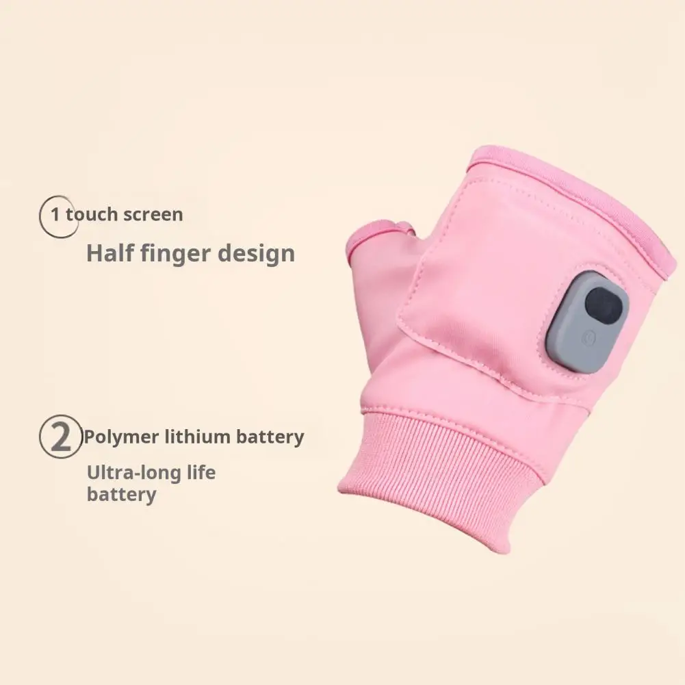 Flexible Design Hand Warmers Rechargeable Gloves Adjustable Rechargeable Electric Riding Gloves for Fast Sustained Warmth