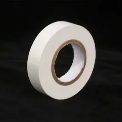 Ultra - Adhesive Waterproof PVC Electrical Insulation Tape, 1 Roll (10/15 Meters) - 15M (White)