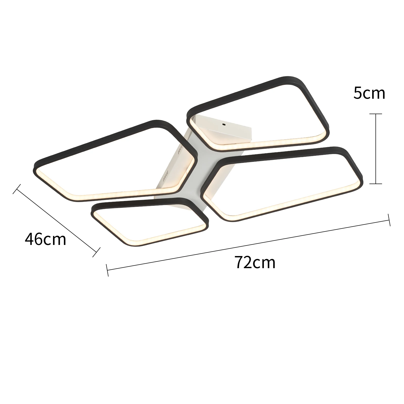 LED Ceiling Lamp for Living room Bedroom Dining room 90-260V