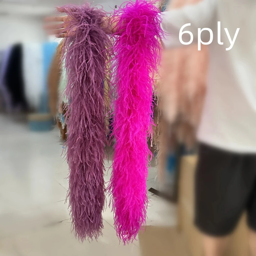 Purple Ostrich Feather - 10-12 - Feathers - Trims & Chains - Trims