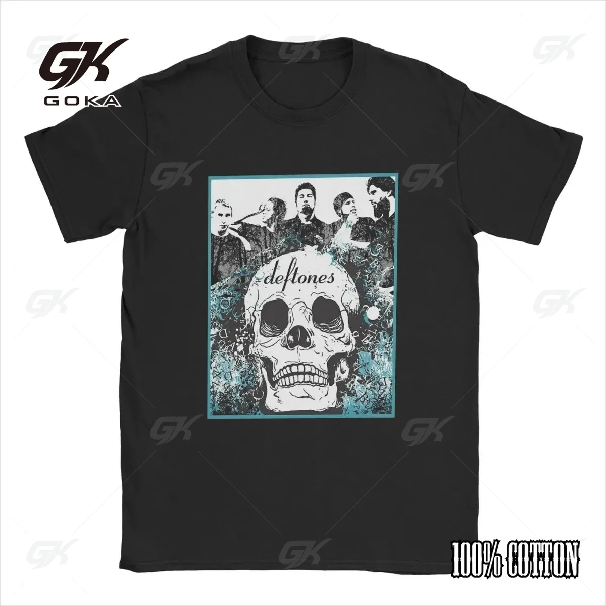 Deftones Cotton Singer Band T Shirt Men Women Hip Hop Rock Tee Fashion Short Sleeve T Shirt Summer Clothes T-shirts Tops