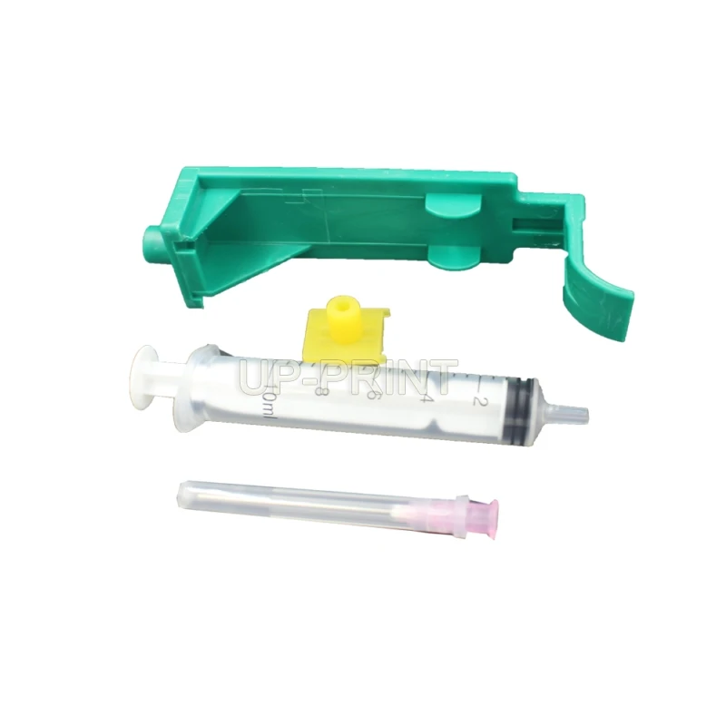 UP Ink cartridge refill tool compatible for HP 51645 6615 51640 240 45/15 51640/51645/6615/240/45/15 with syringe and needle
