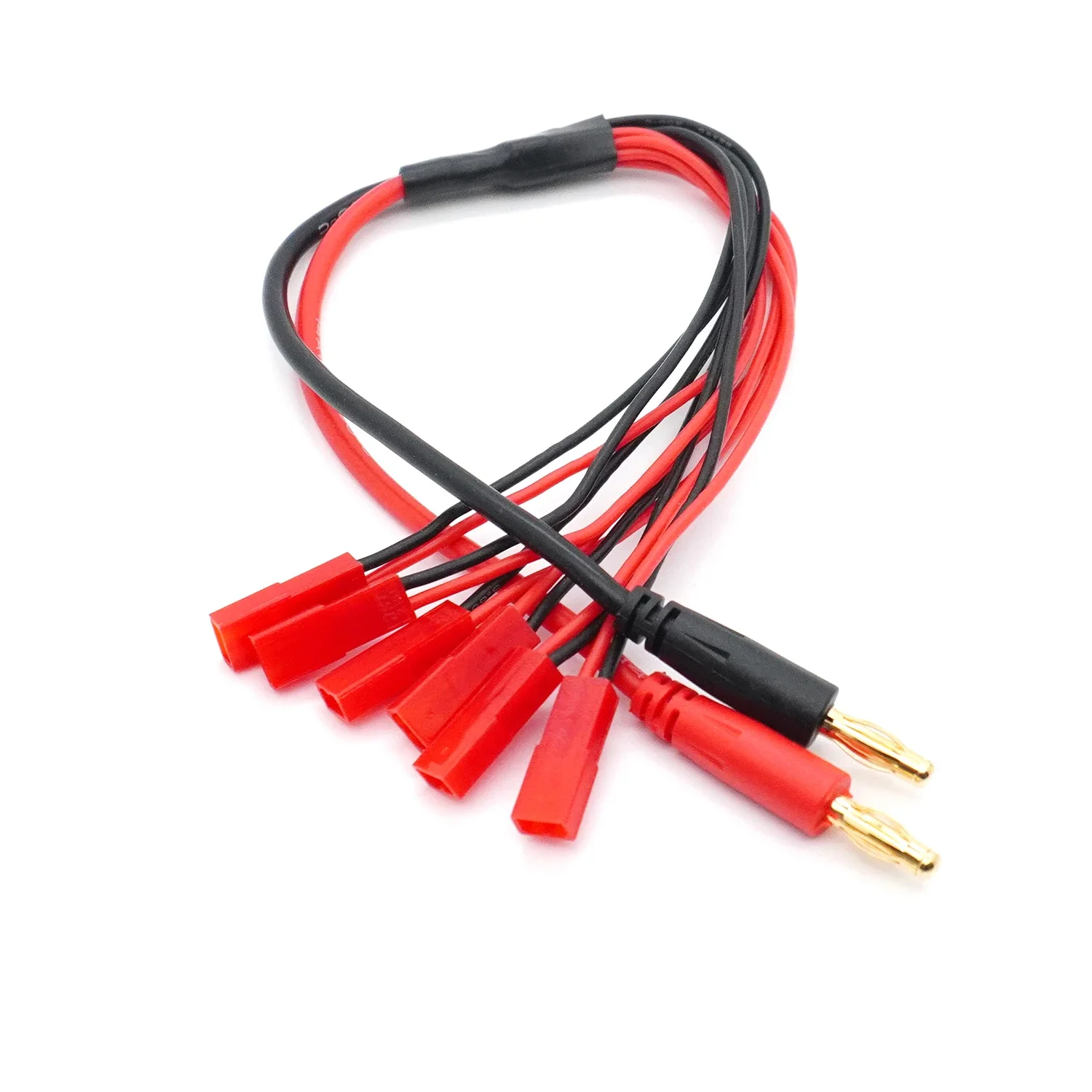 YSIDO – câble de charge en silicone JST/XT60/XT30/Tamiya/T/EC3/DC5.5, 30CM, avec prise banane de 4.0mm, pour batterie Lipo B6, modèle de voiture RC – Image 5