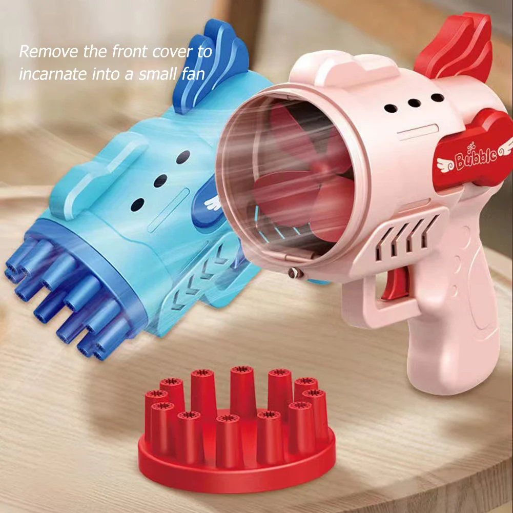Bubble Gun 29 Holes Electric Automatic Summer Soap Water Bubble Machine 2-in-1 For Children Gift Toys 3 Bubble Gun 29 Holes Electric Automatic Summer Soap Water Bubble Machine 2-in-1 For Children Gift Toys 3