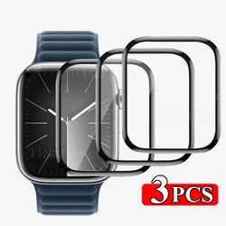 Premium 9D Full Cover Screen Protector for Apple Watch - Ultra HD Clarity & Maximum Protection (3PCS)