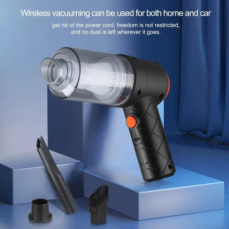 6000pa Wireless Car Vacuum Cleaner Cordless Handheld Auto Vacuum Home Car Household Pump Handheld Cleaning