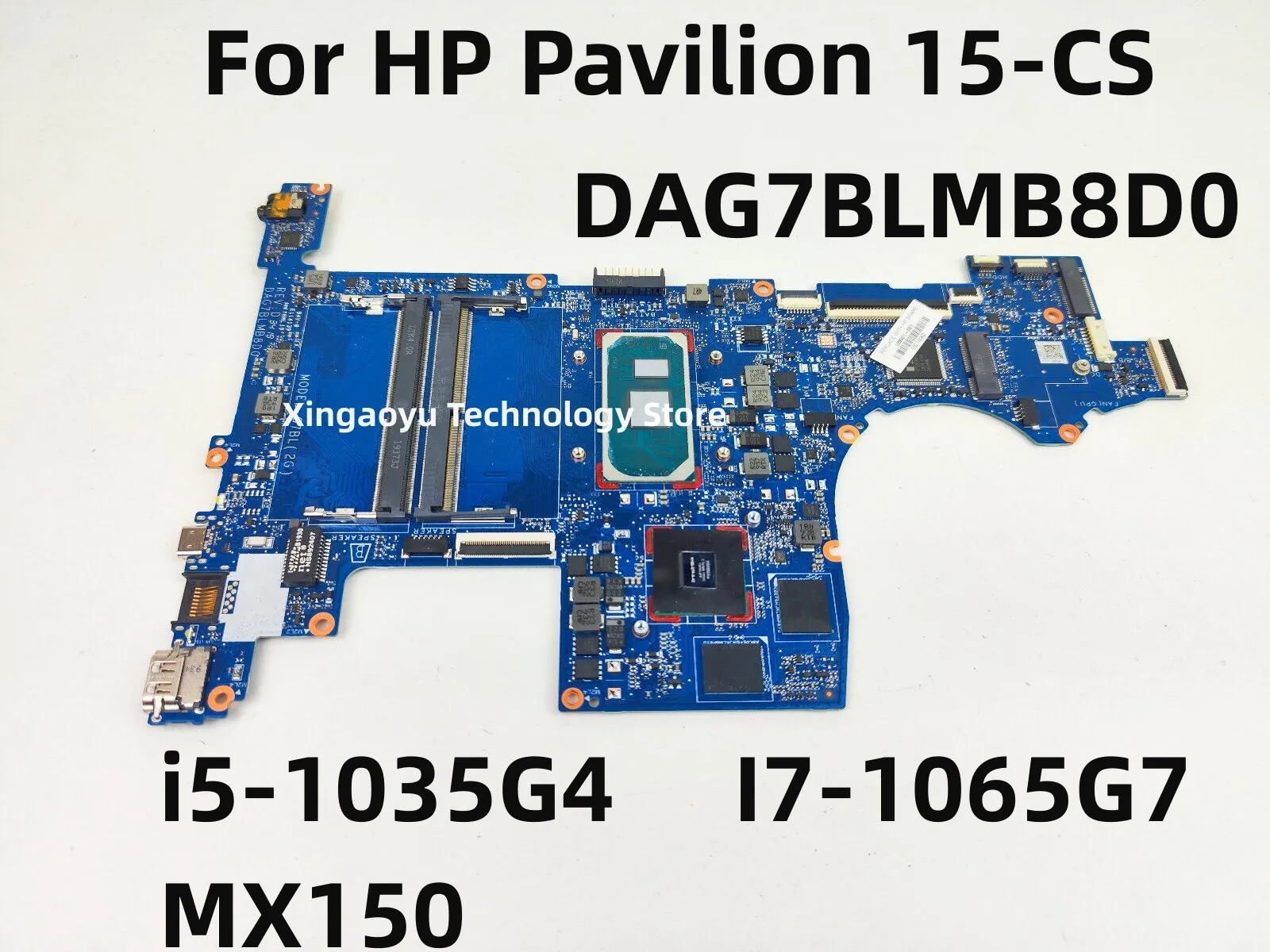 Originale Per Hp Pavilion 15-Cs Scheda Madre Muslimex Intel I5-1035G4 I7-1065G7 Mx150 Testato Al 100%