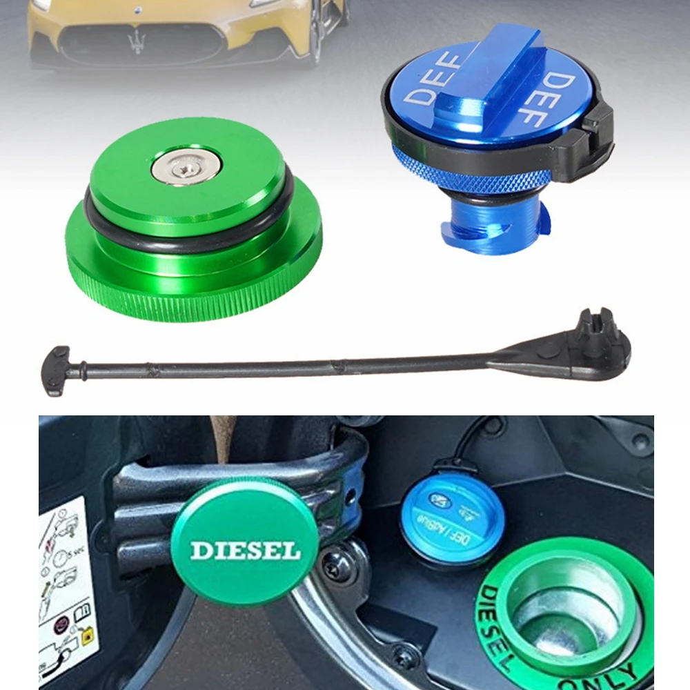 Diesel Fuel Cap Billet Tank Gas Cap for 1319 Dodge Ram 1500 2500