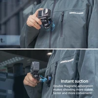 Magnetic Chest Strap Concealable Wearable Devices for Gopro 13 12 11 Insta360 Ace Pro 2 DJI Osmo Action 5 Pro 4 3 Action Cameras - Image 3