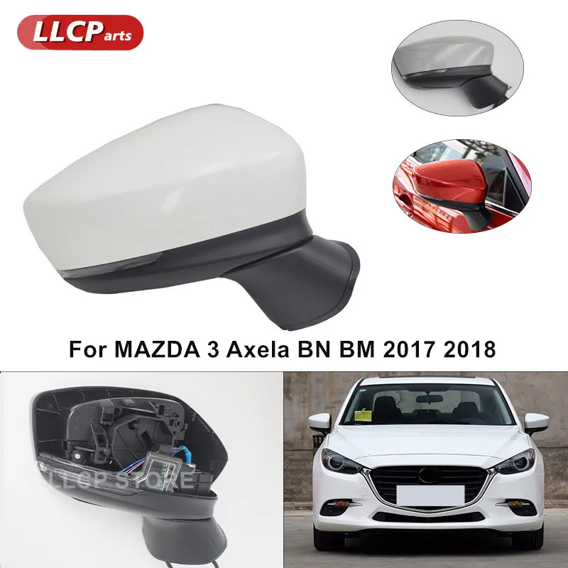 ForMAZDA3AxelaBNBM20172018SideRearviewMirrorAssyOuterCar