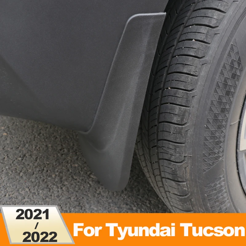 

4 шт., гибридные Брызговики для Hyundai Tucson 2021 2022 NX4