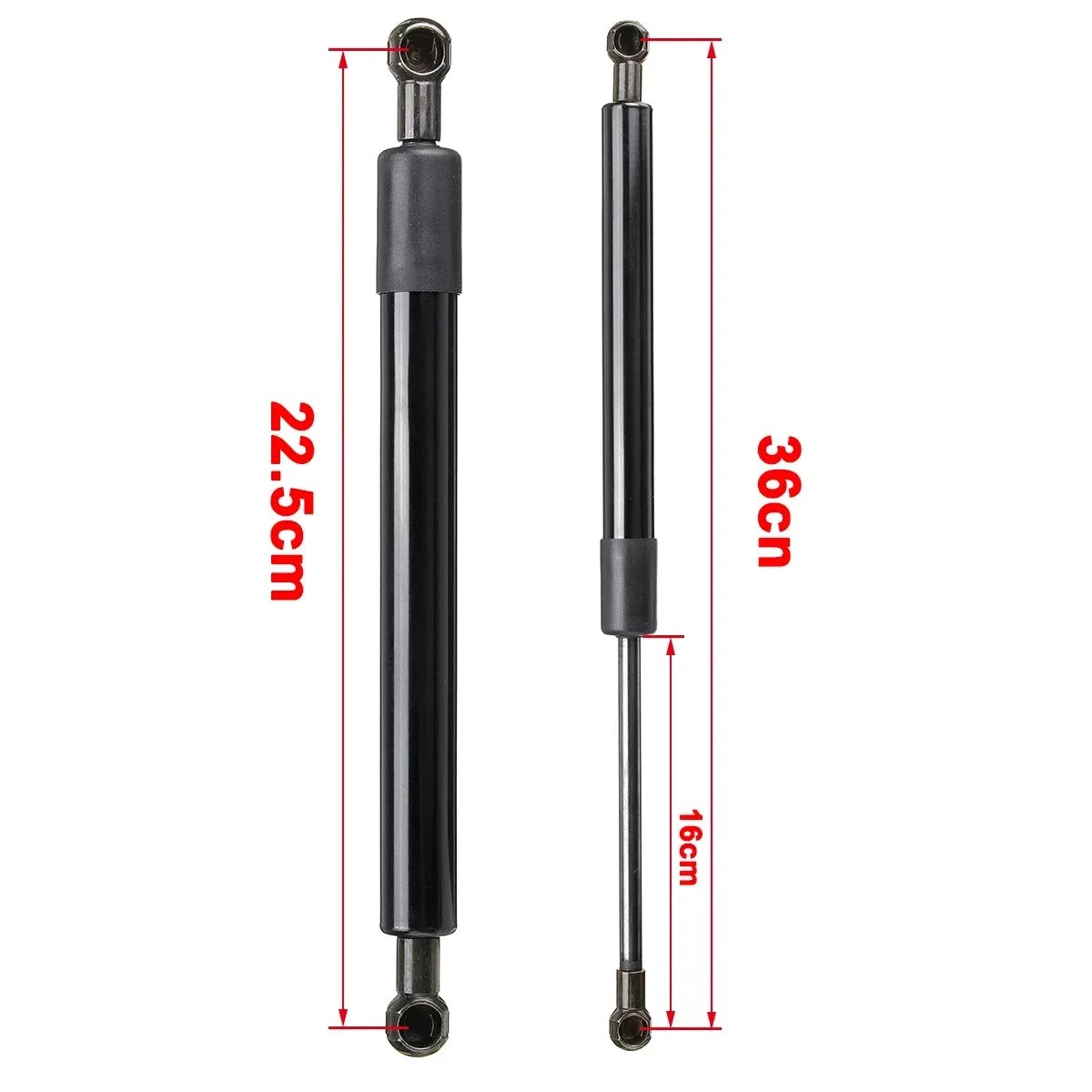 

1 комплект опоры для заднего багажника, рычаг распорки, амортизатор, стойки для Dodge RAM 1500 2500 3500 Pickup 2009-2018 DZ43301