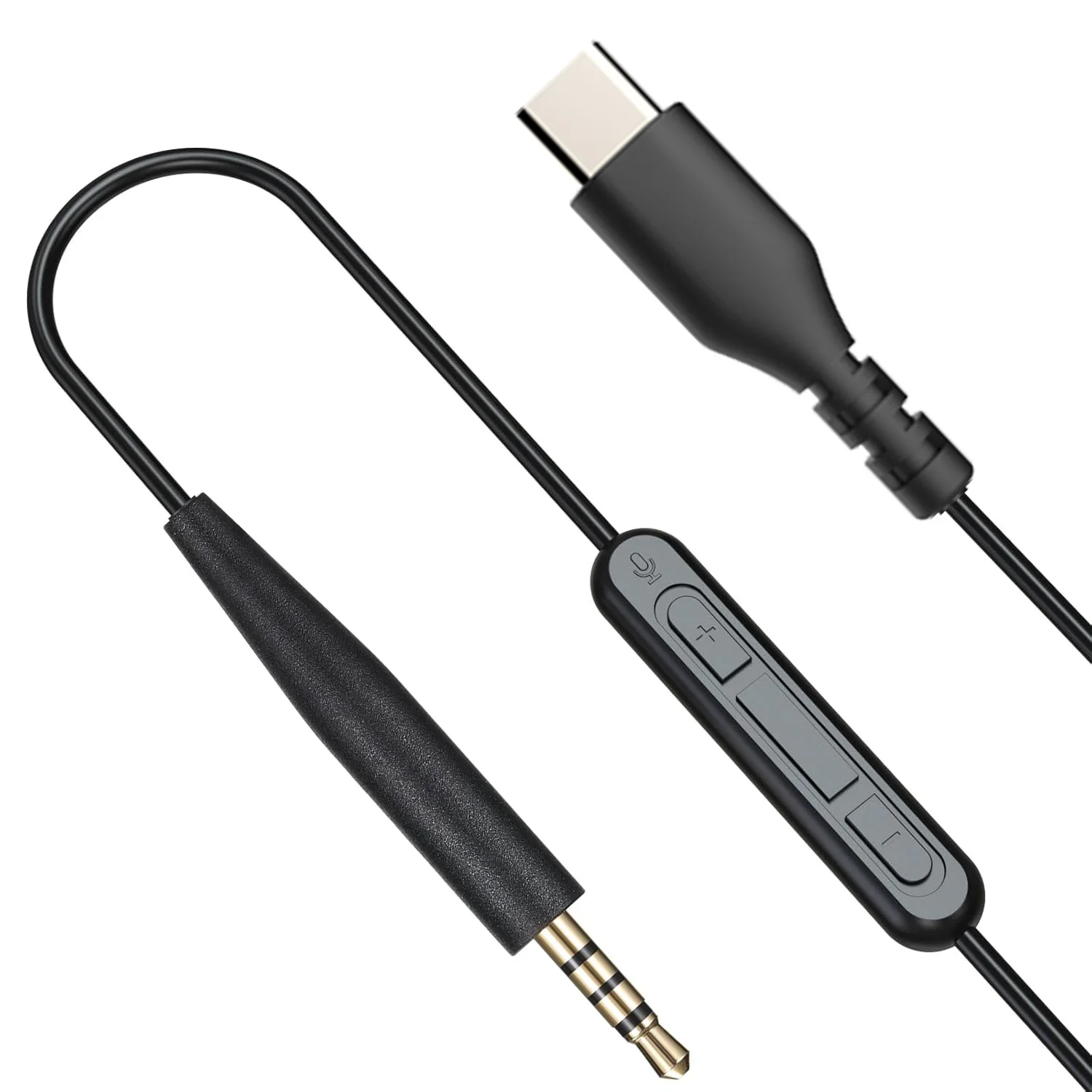 DAC Type C USB C to 2.5mm Audio Cable for Sennheiser PXC550 II PXC480 PXC 550 480 MB660 MB 660 UC MS Mic Remote Cable Cord Wire